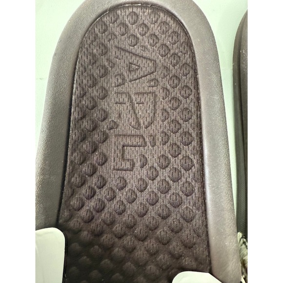 APL Athletic Propulsion Labs Iconic Slides Cow Print Calf Hair Size 8 New - Picture 4 of 7